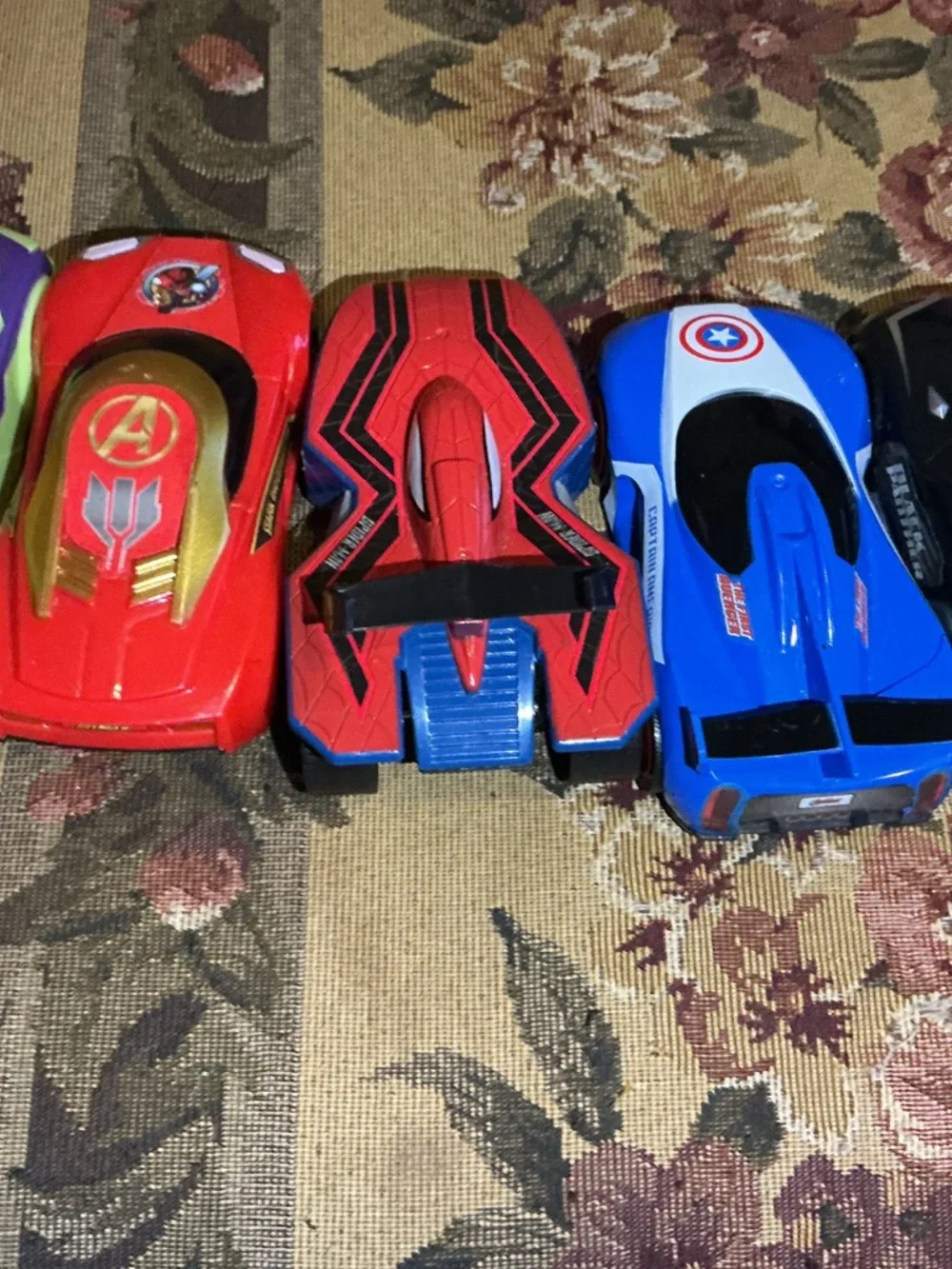 Marvel cars lot